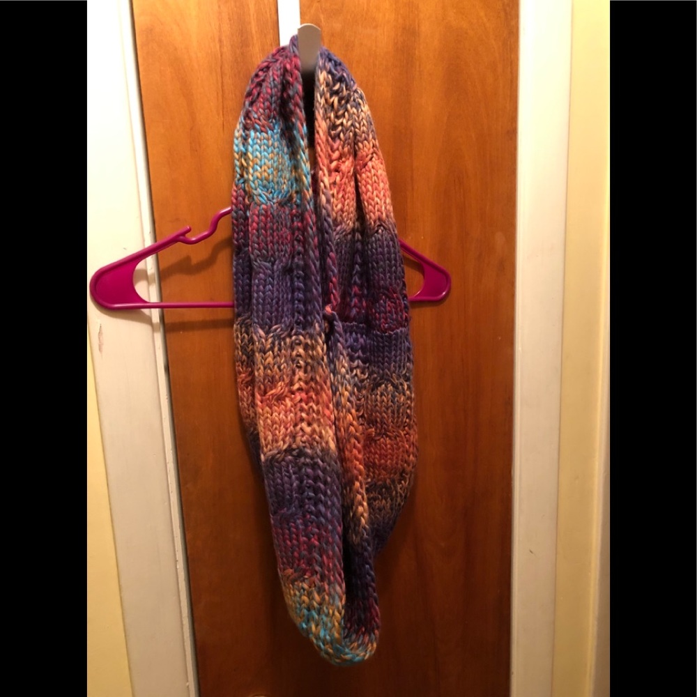 Scarf knit infinity